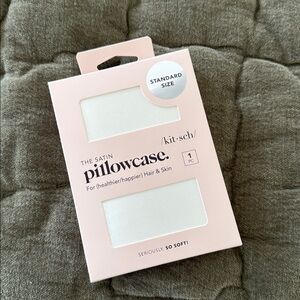Kitsch Satin Pillowcase - Ivory